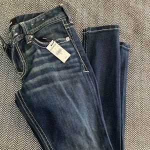 Express Stella Jeans thick stitch low rise size 2 short, skinny